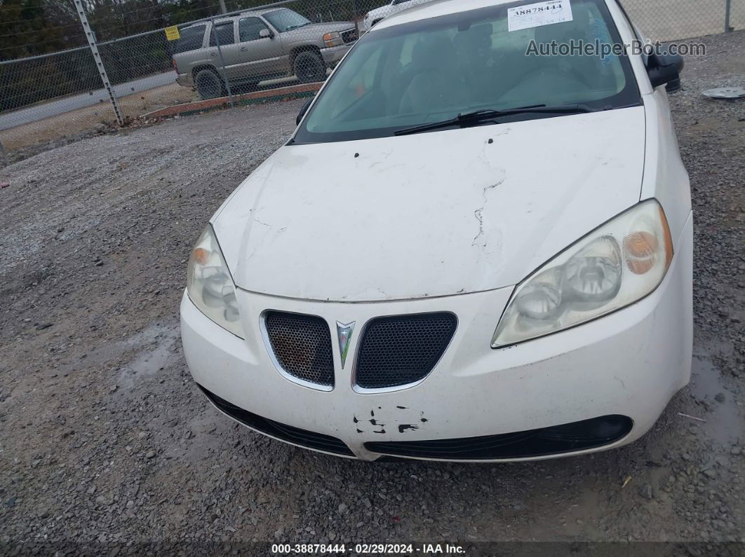 2006 Pontiac G6   Белый vin: 1G2ZF55B064277699