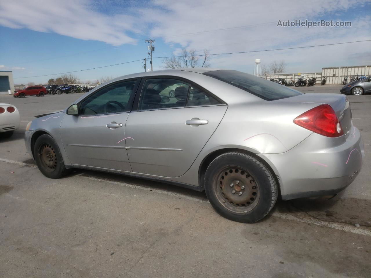 2006 Pontiac G6 Se Silver vin: 1G2ZF55B264137265