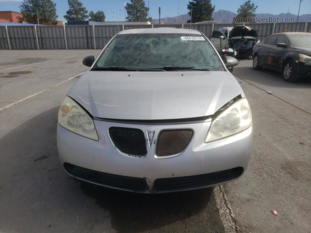 2006 Pontiac G6 Se Silver vin: 1G2ZF55B264137265