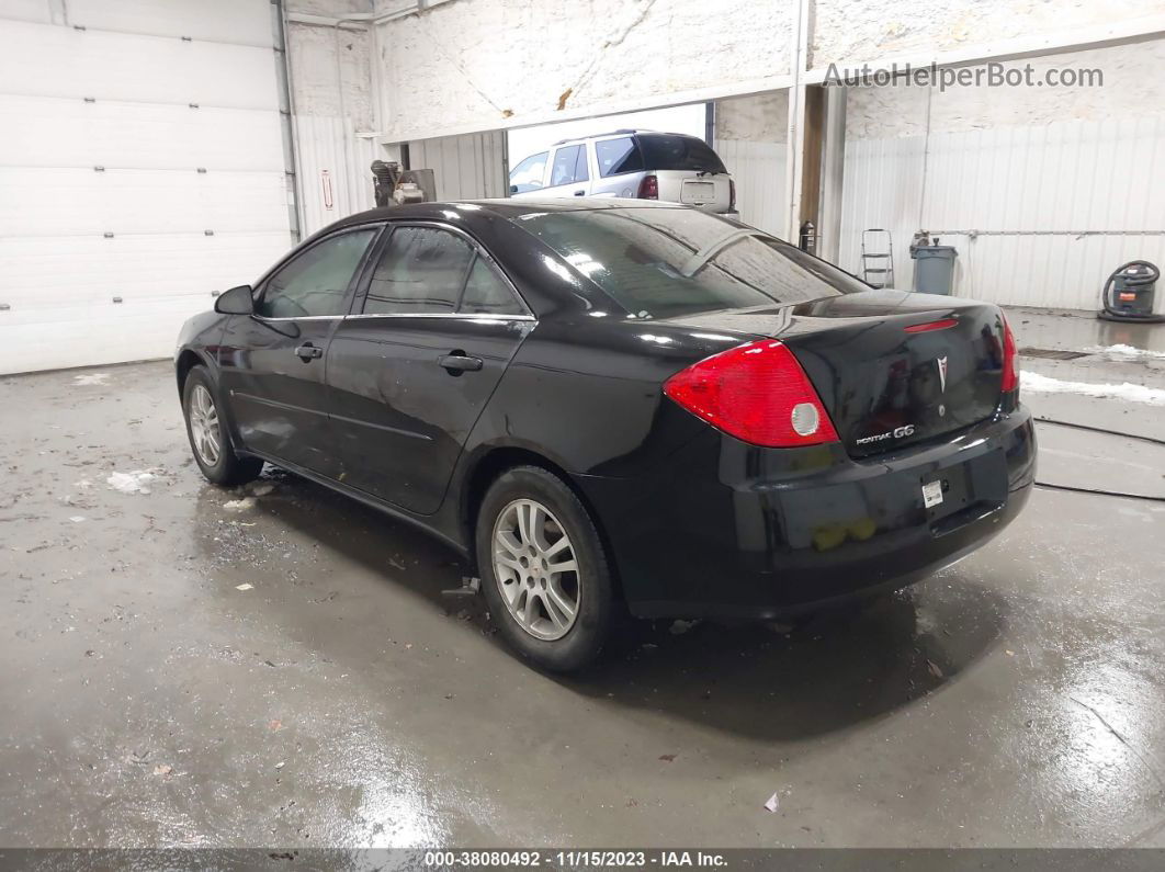 2006 Pontiac G6 Black vin: 1G2ZF55B264252142