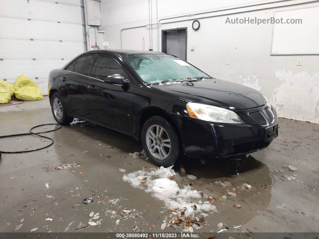 2006 Pontiac G6 Black vin: 1G2ZF55B264252142