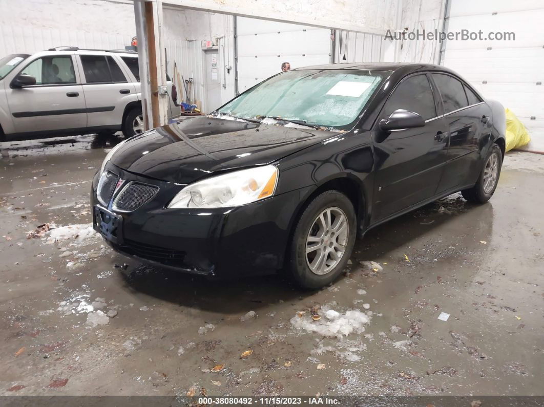 2006 Pontiac G6 Black vin: 1G2ZF55B264252142