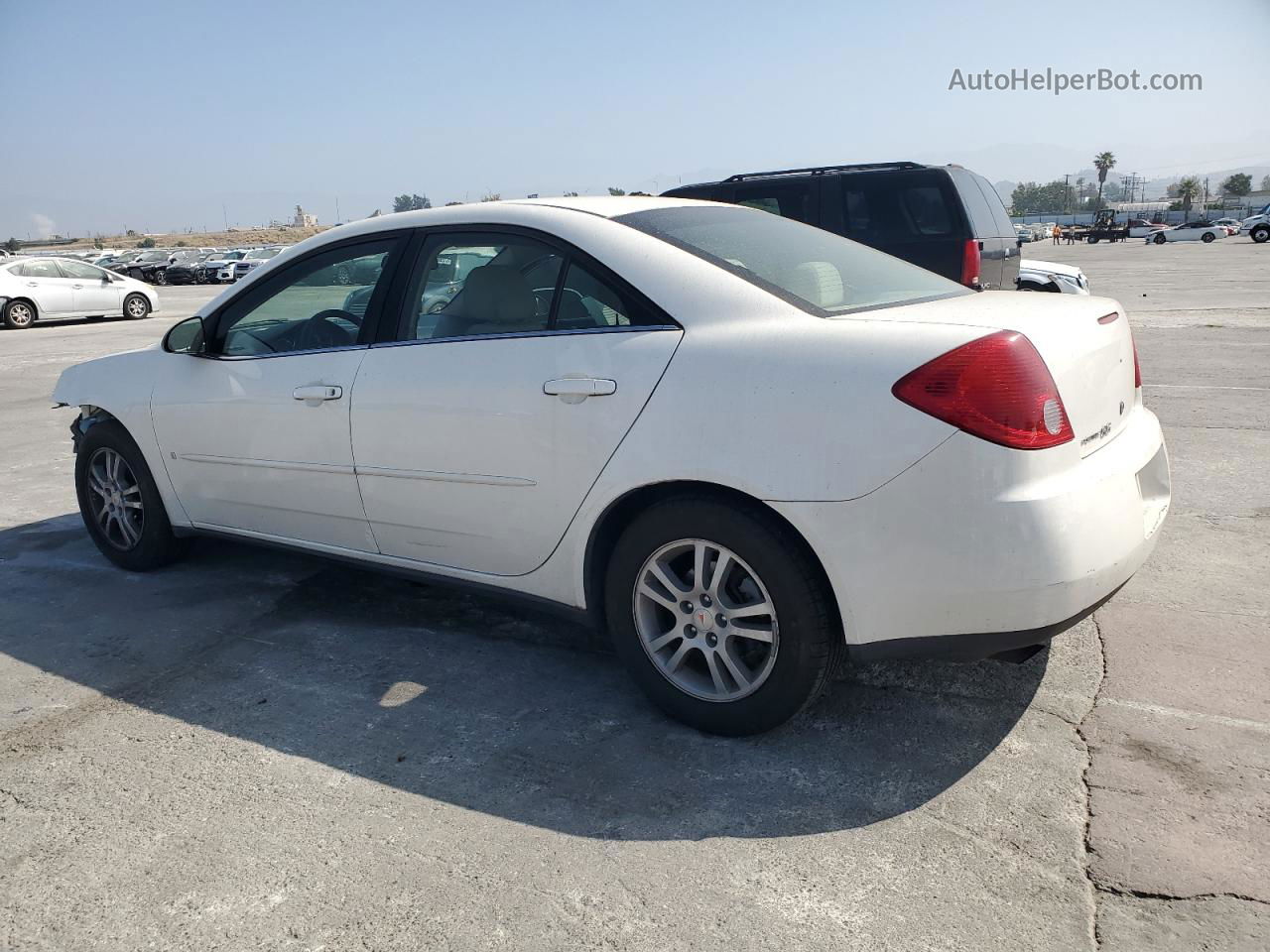 2006 Pontiac G6 Se White vin: 1G2ZF55B264286212