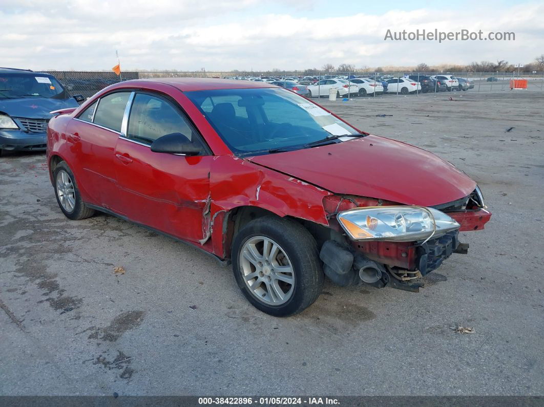 2006 Pontiac G6   Красный vin: 1G2ZF55B464215822