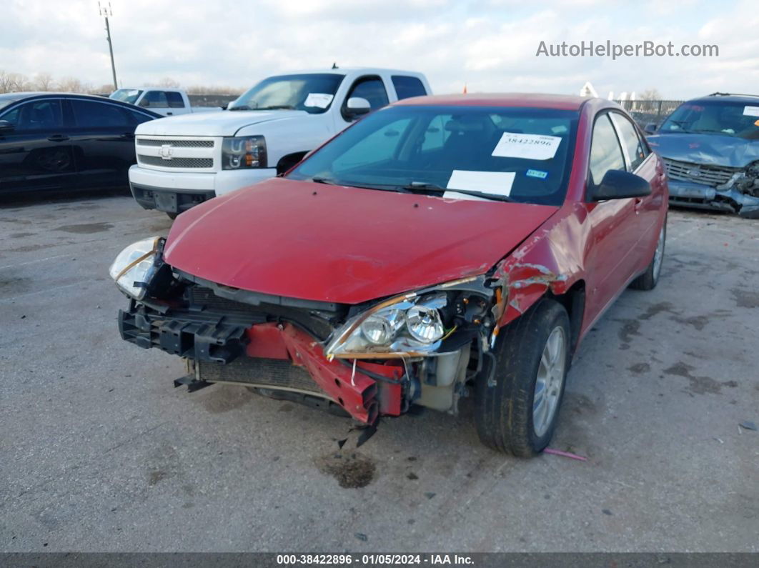 2006 Pontiac G6   Red vin: 1G2ZF55B464215822