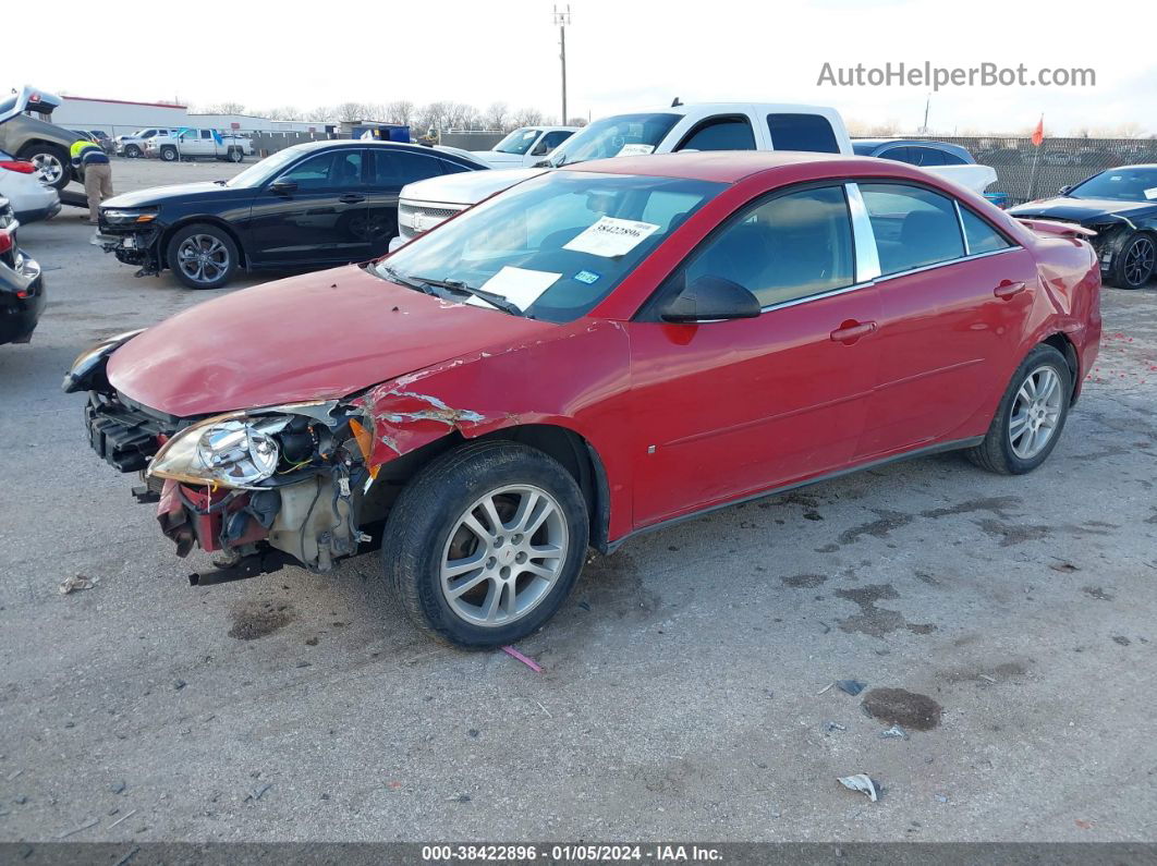 2006 Pontiac G6   Красный vin: 1G2ZF55B464215822