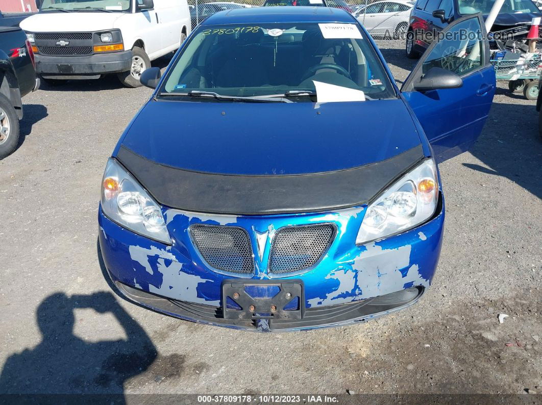 2006 Pontiac G6   Blue vin: 1G2ZF55B464279973