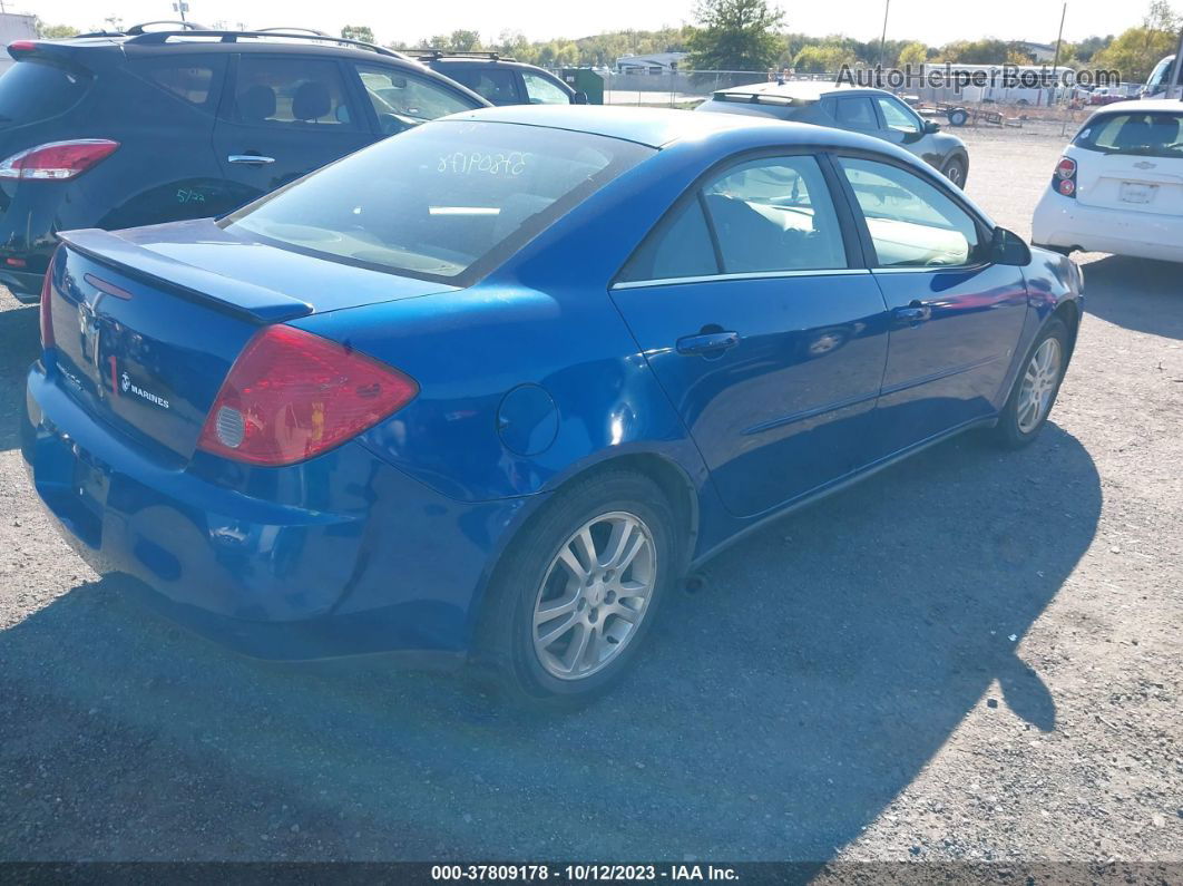 2006 Pontiac G6   Blue vin: 1G2ZF55B464279973