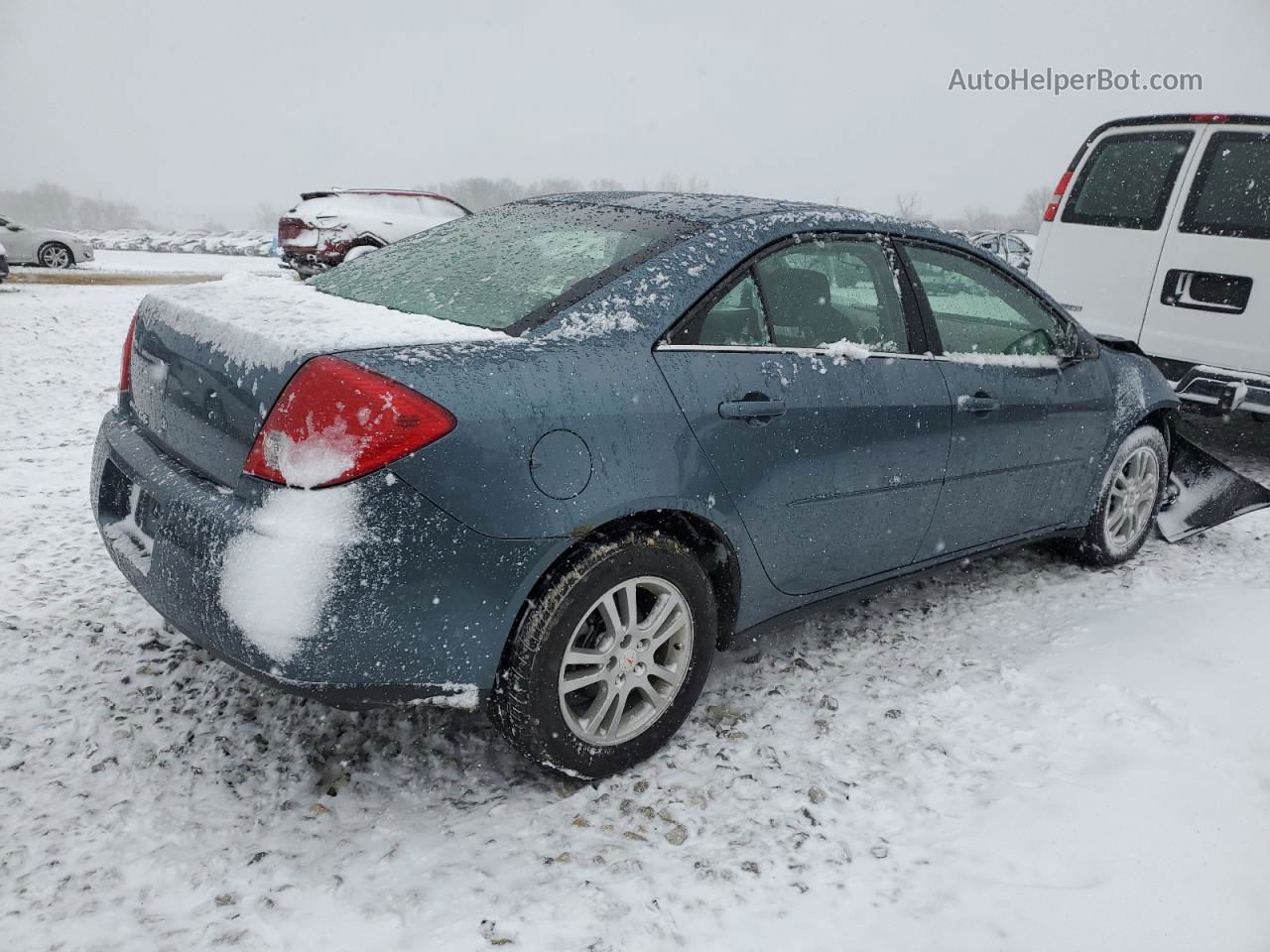 2006 Pontiac G6 Se Синий vin: 1G2ZF55B864184932