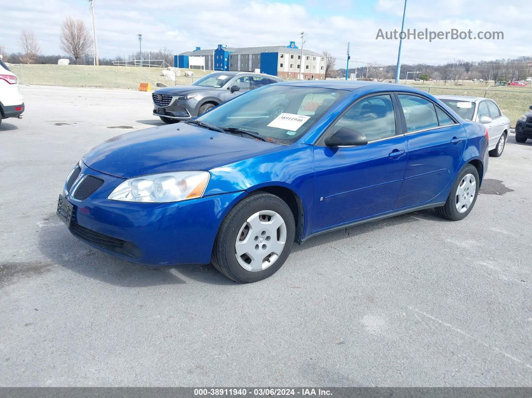 2006 Pontiac G6   Blue vin: 1G2ZF55B864278289