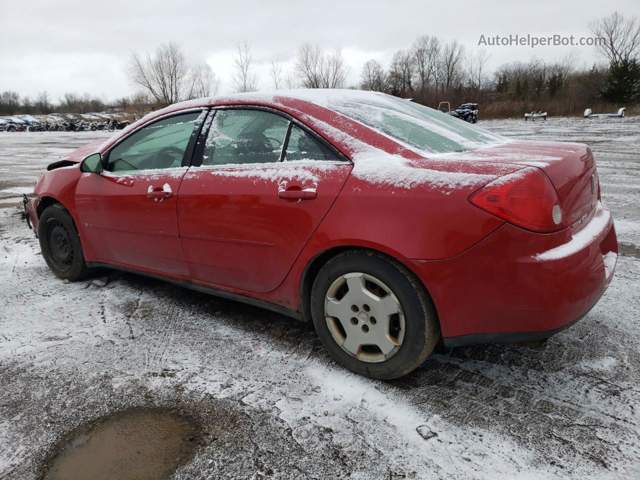 2006 Pontiac G6 Se Красный vin: 1G2ZF55B964192604