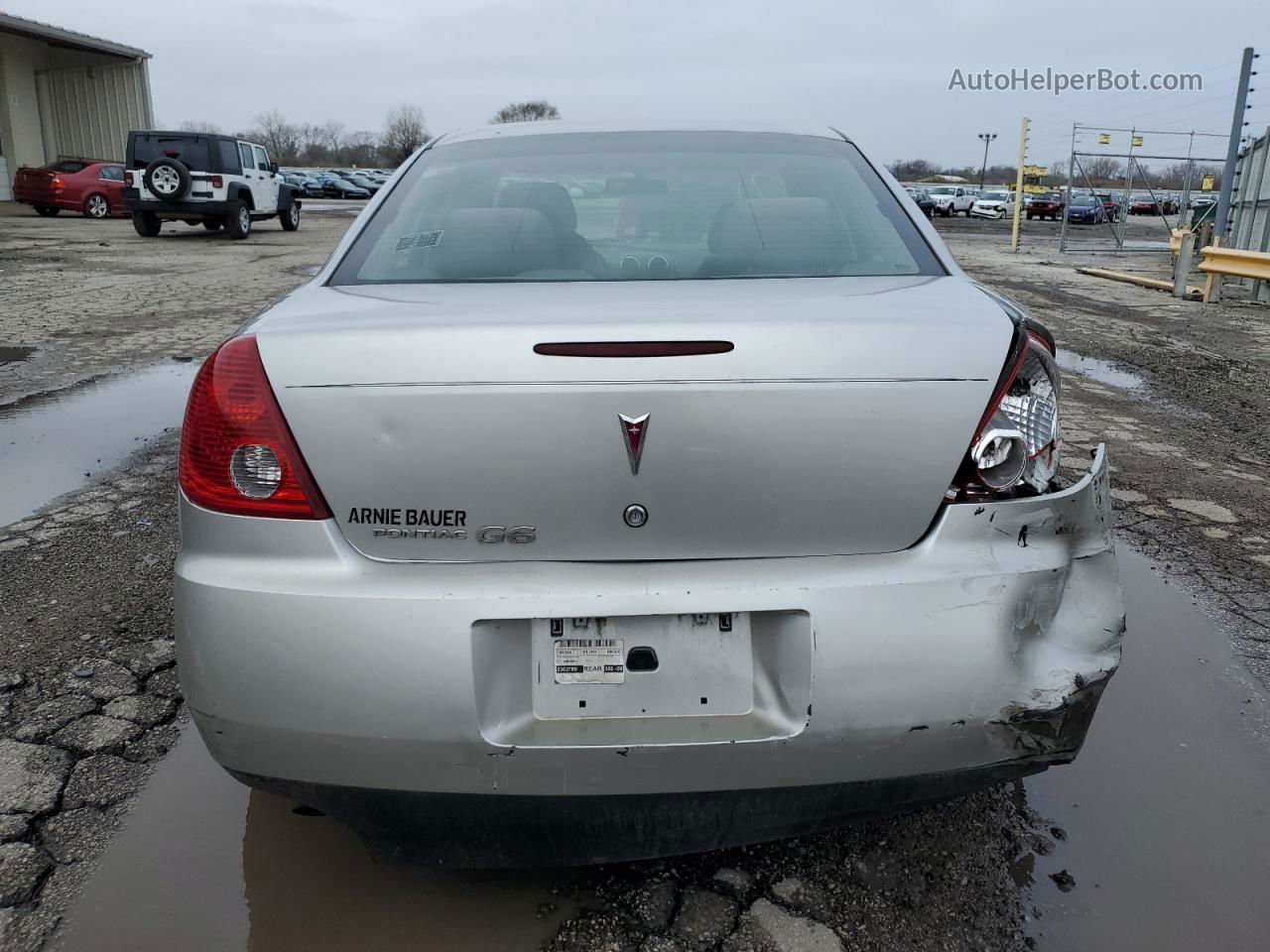 2006 Pontiac G6 Se Silver vin: 1G2ZF55BX64282621