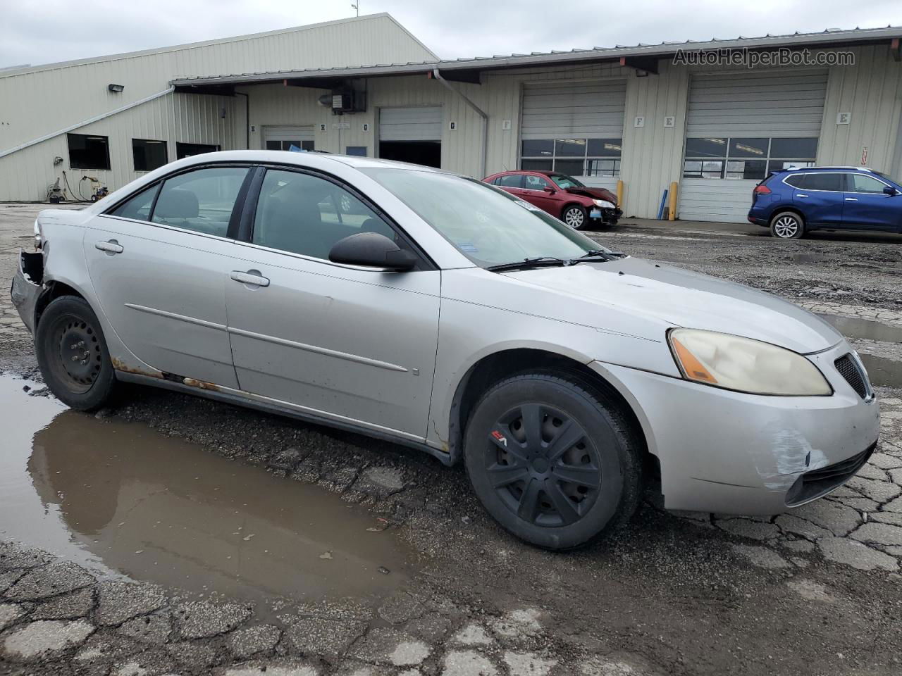 2006 Pontiac G6 Se Silver vin: 1G2ZF55BX64282621