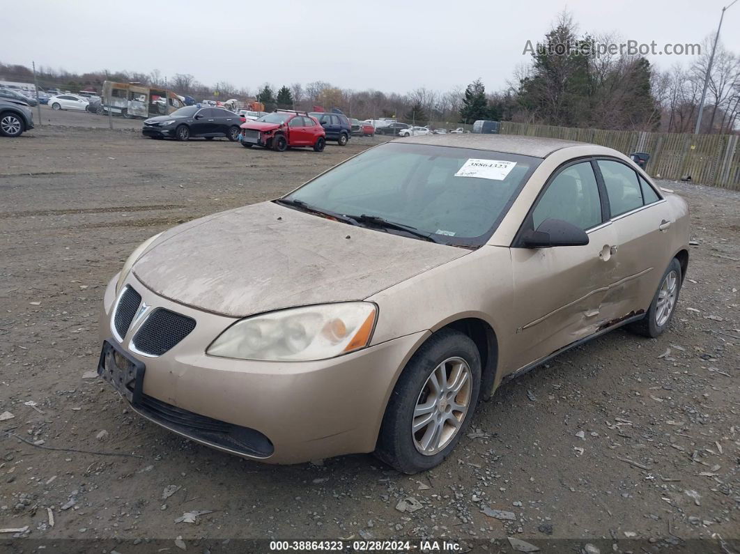 2006 Pontiac G6   Gold vin: 1G2ZG558064170296