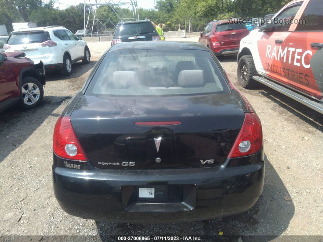 2006 Pontiac G6 Black vin: 1G2ZG558064195215