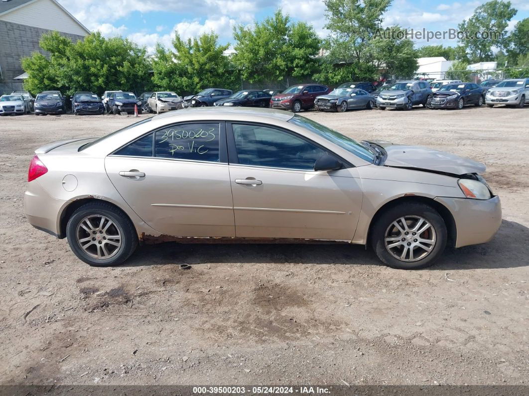 2006 Pontiac G6   Gold vin: 1G2ZG558064232084