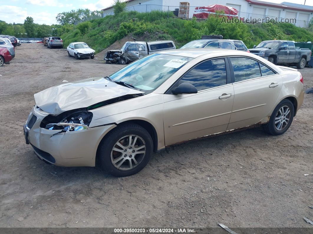 2006 Pontiac G6   Gold vin: 1G2ZG558064232084