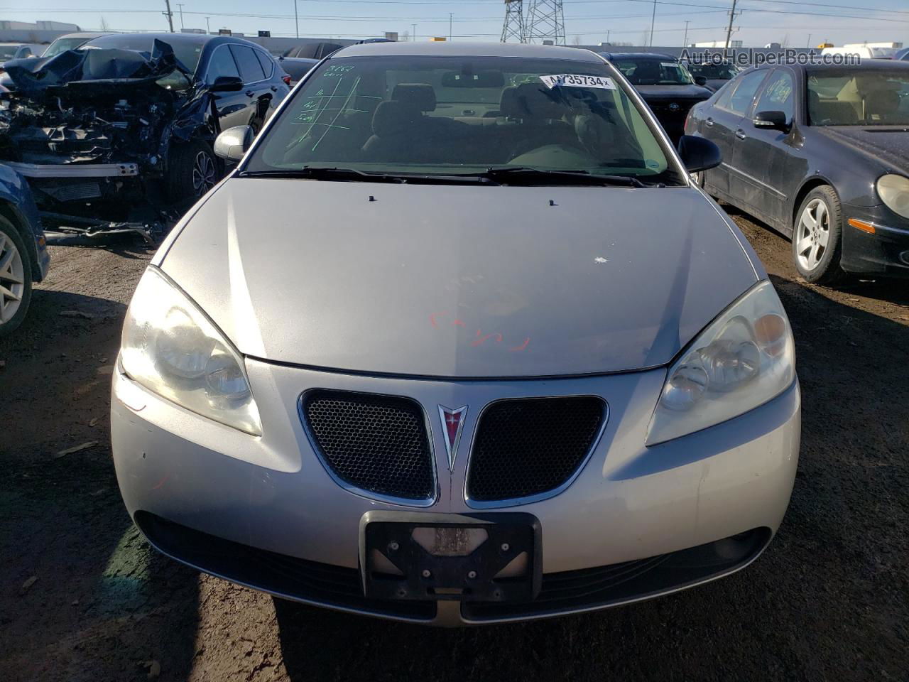 2006 Pontiac G6 Se1 Silver vin: 1G2ZG558164190752