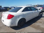 2006 Pontiac G6 6-cyl White vin: 1G2ZG558264233527