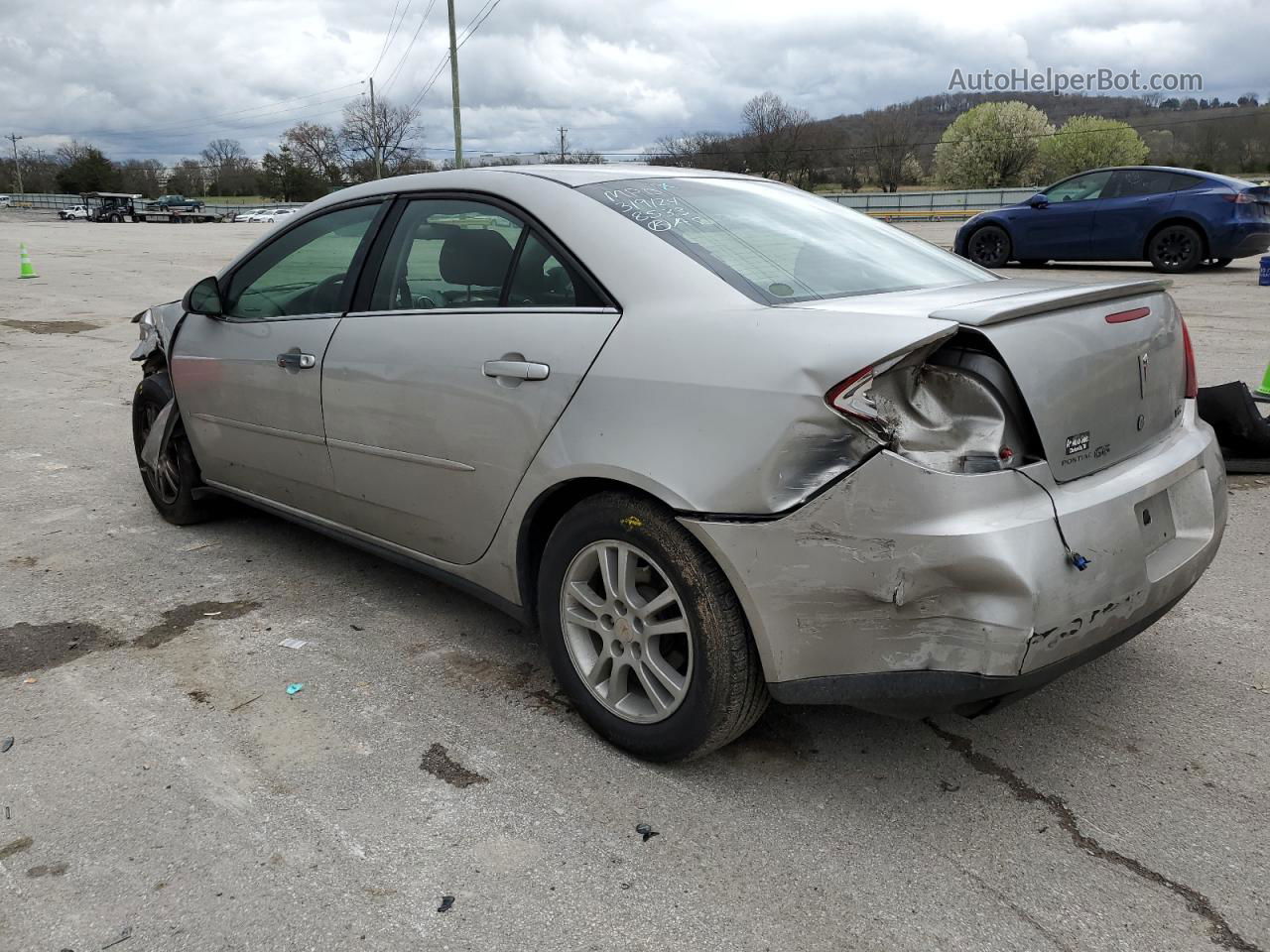 2006 Pontiac G6 Se1 Silver vin: 1G2ZG558364118533