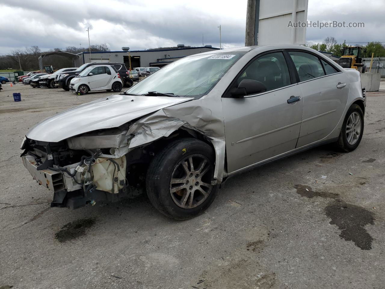 2006 Pontiac G6 Se1 Silver vin: 1G2ZG558364118533