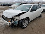 2006 Pontiac G6 Se1 White vin: 1G2ZG558364232595