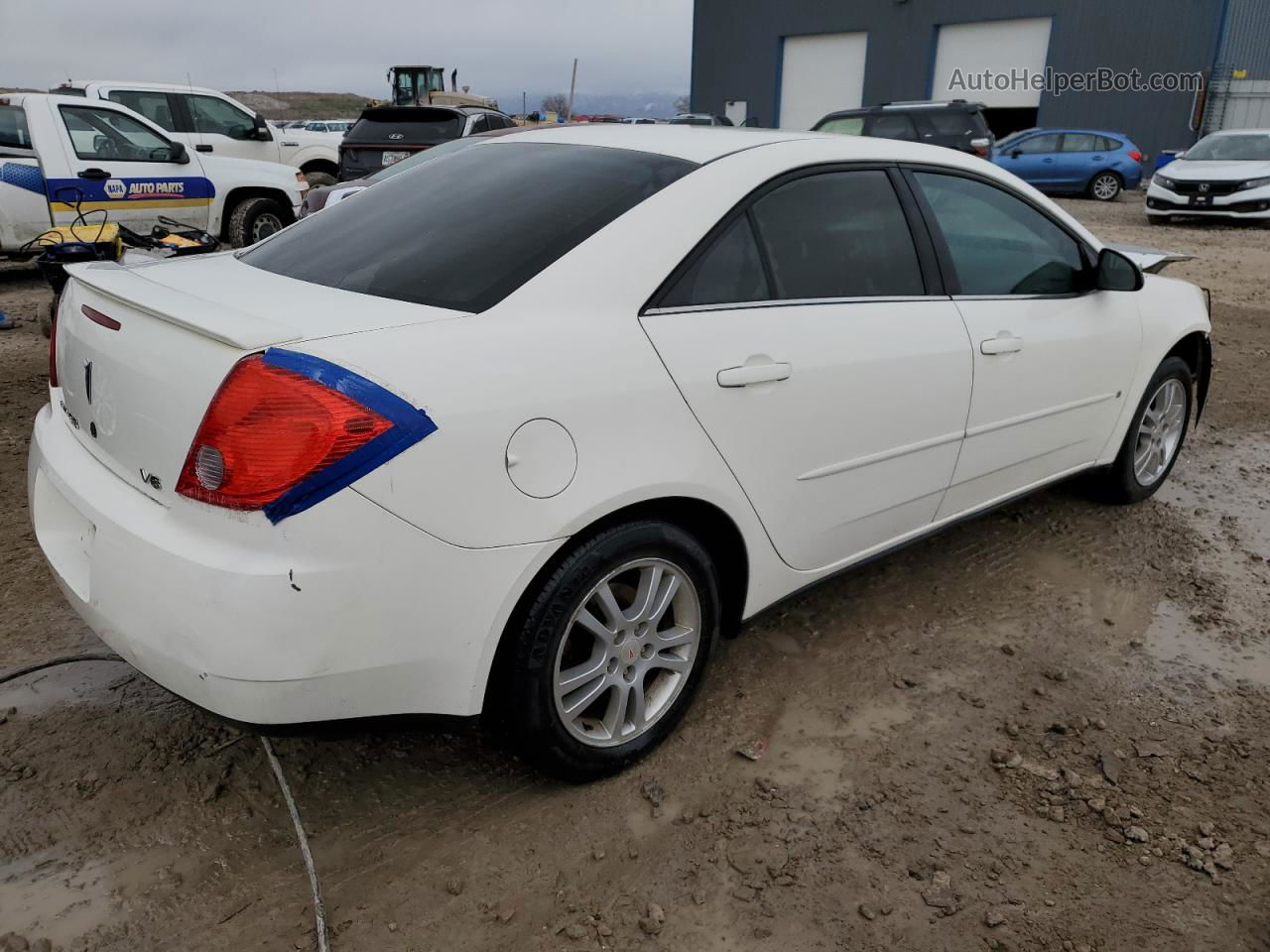 2006 Pontiac G6 Se1 White vin: 1G2ZG558364232595