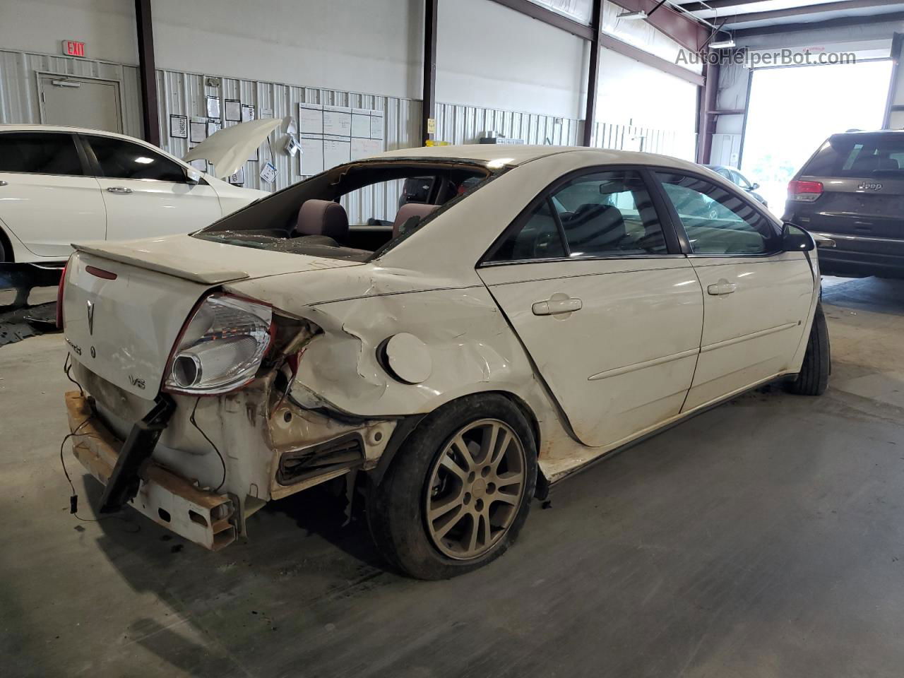 2006 Pontiac G6 Se1 White vin: 1G2ZG558364252247