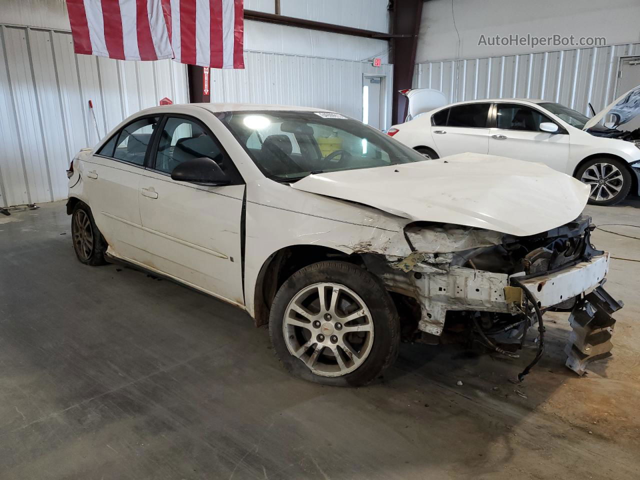 2006 Pontiac G6 Se1 White vin: 1G2ZG558364252247