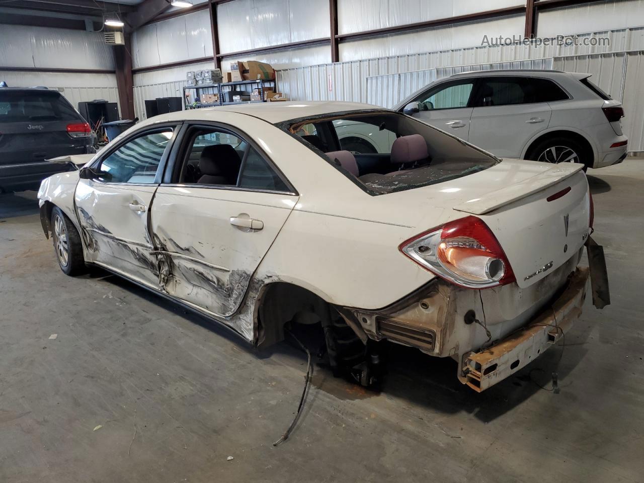 2006 Pontiac G6 Se1 White vin: 1G2ZG558364252247