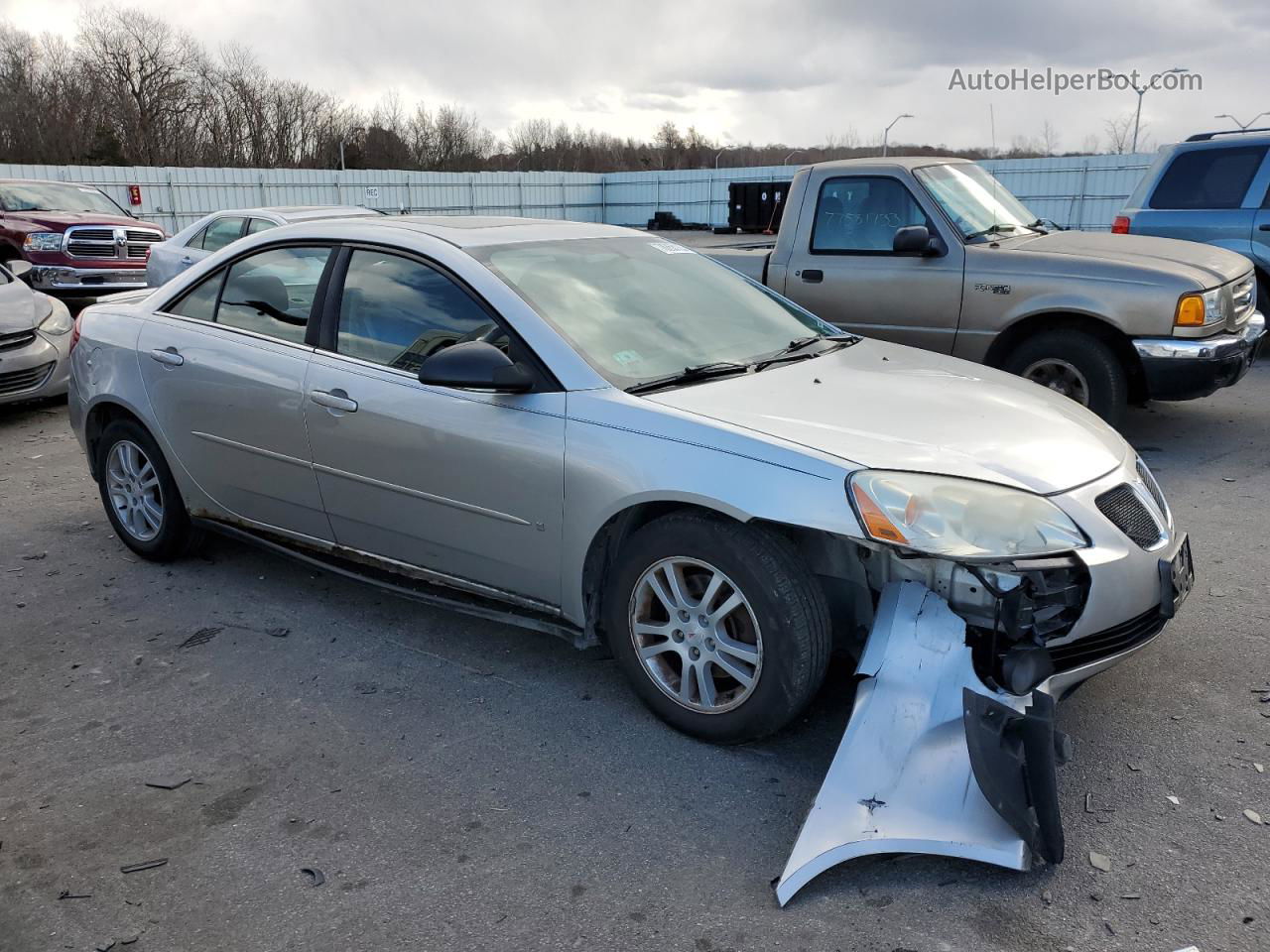 2006 Pontiac G6 Se1 Серый vin: 1G2ZG558464238440