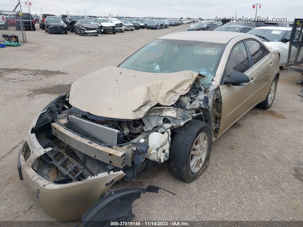 2006 Pontiac G6 6-cyl Tan vin: 1G2ZG558664132930