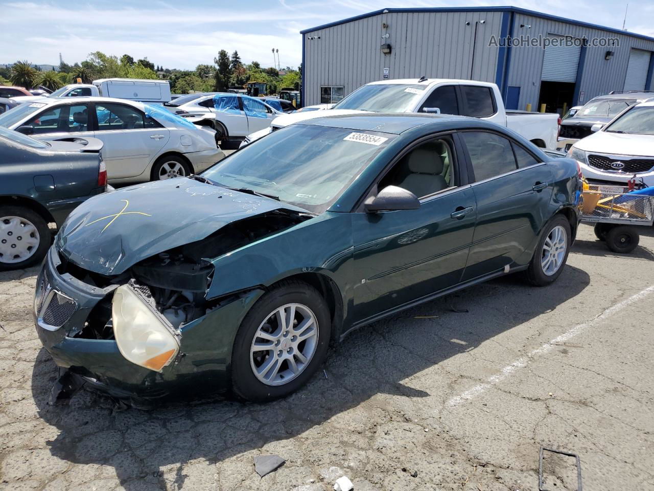 2006 Pontiac G6 Se1 Silver vin: 1G2ZG558764129826