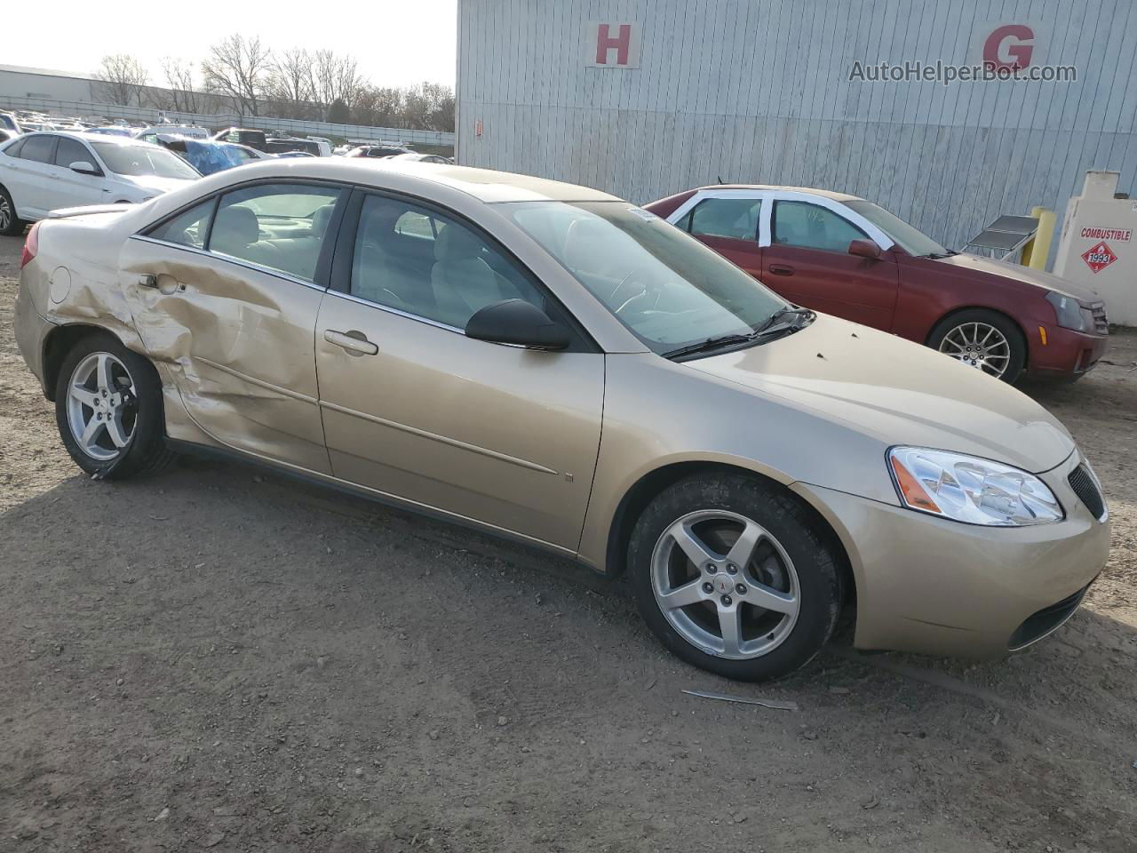 2006 Pontiac G6 Se1 Cream vin: 1G2ZG558764211166