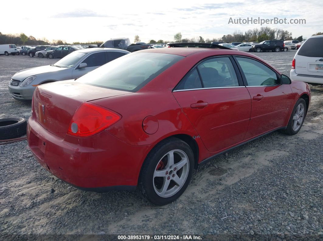 2006 Pontiac G6   Красный vin: 1G2ZG558764292007