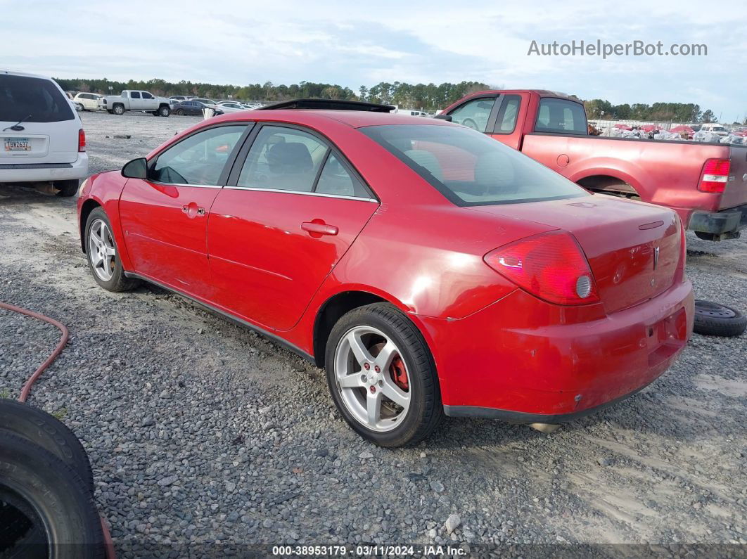 2006 Pontiac G6   Красный vin: 1G2ZG558764292007