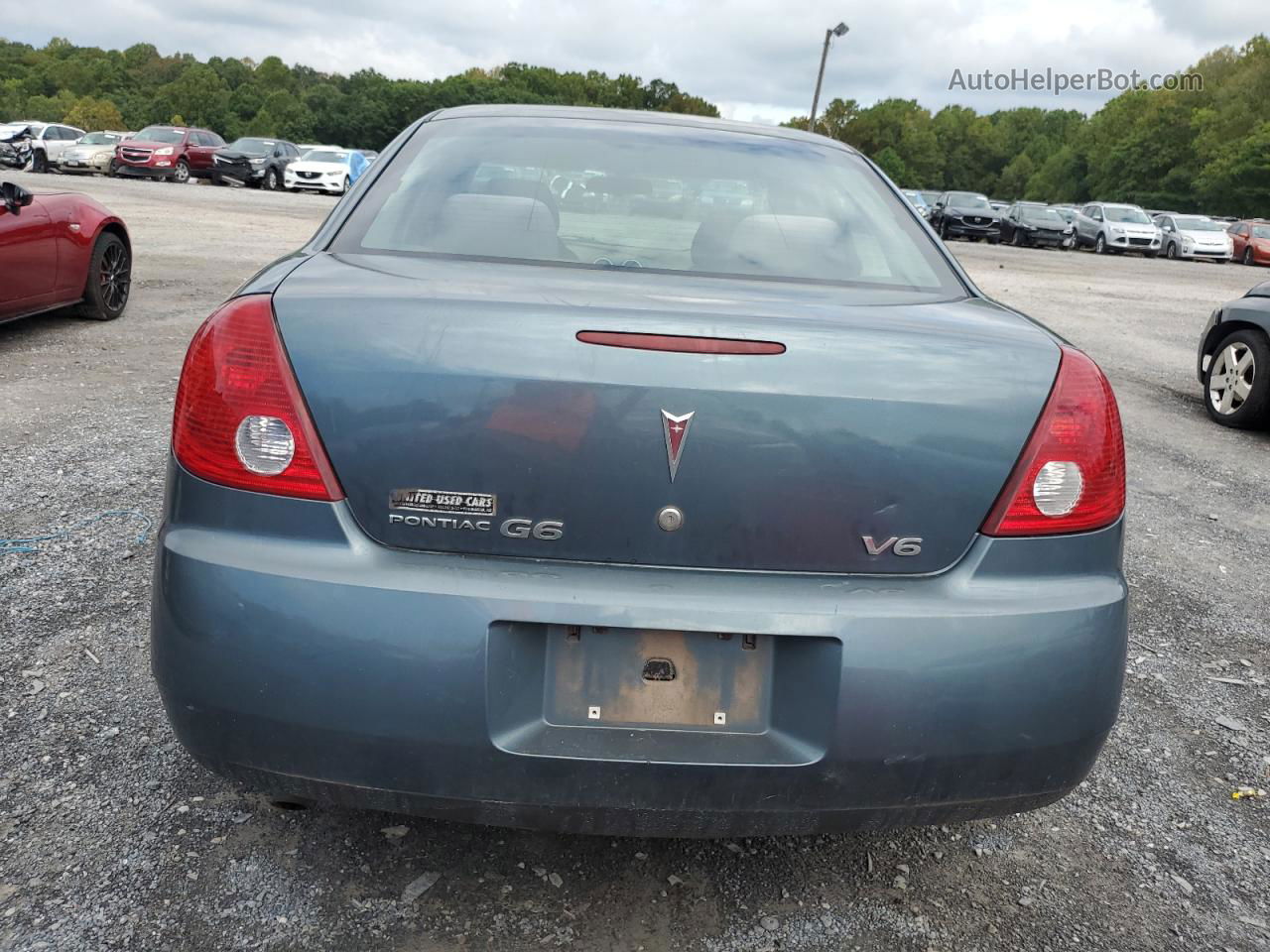 2006 Pontiac G6 Se1 Blue vin: 1G2ZG558864257900