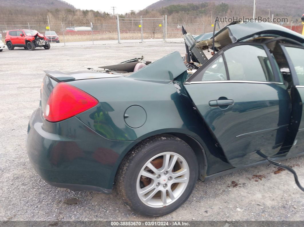 2006 Pontiac G6   Green vin: 1G2ZG558864273563