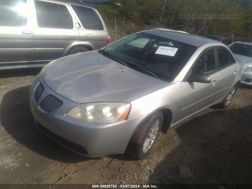 2006 Pontiac G6   Silver vin: 1G2ZG558964118973