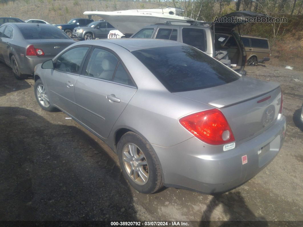 2006 Pontiac G6   Silver vin: 1G2ZG558964118973