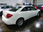 2006 Pontiac G6 6-cyl White vin: 1G2ZG558964136843