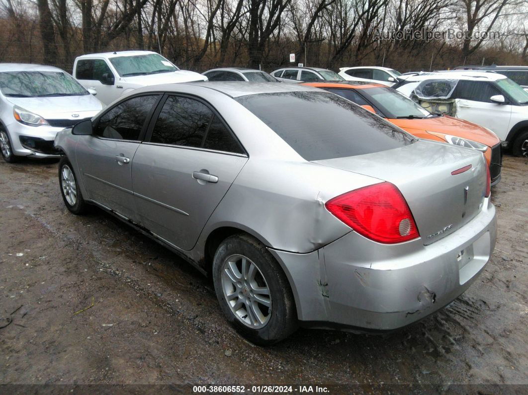 2006 Pontiac G6   Silver vin: 1G2ZG558X64127021