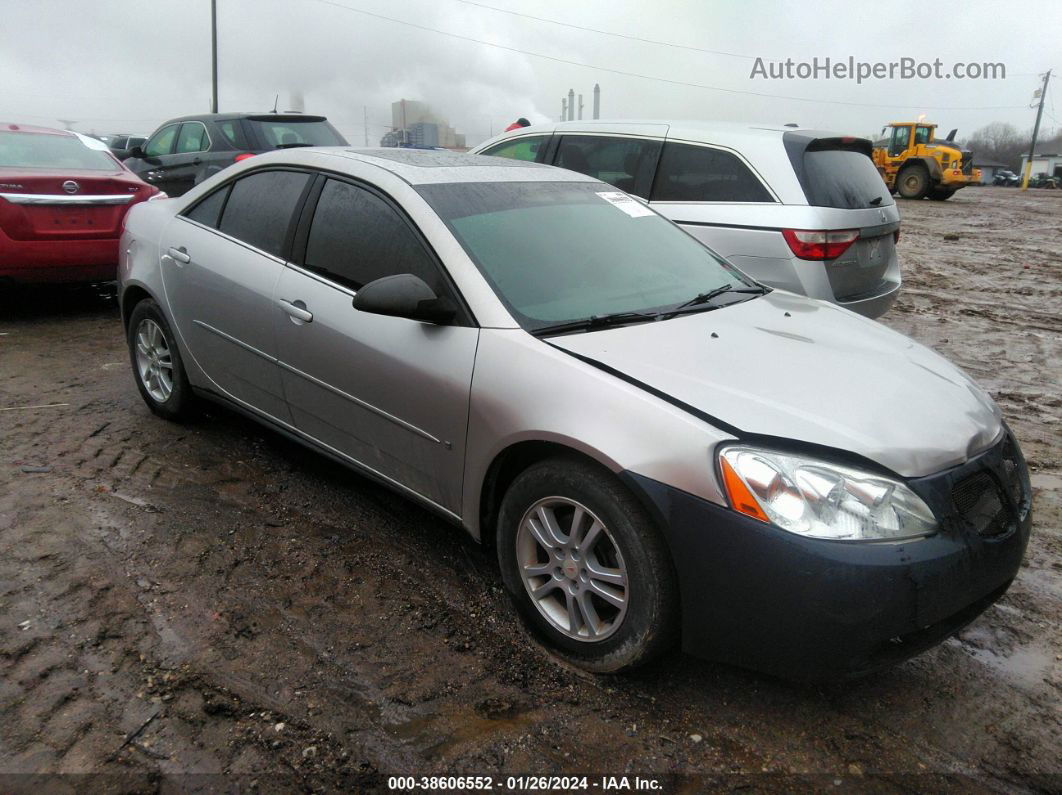 2006 Pontiac G6   Silver vin: 1G2ZG558X64127021