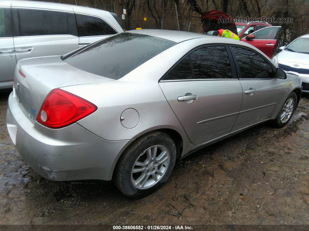 2006 Pontiac G6   Silver vin: 1G2ZG558X64127021