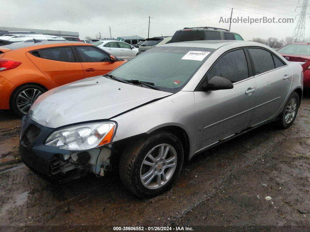 2006 Pontiac G6   Silver vin: 1G2ZG558X64127021