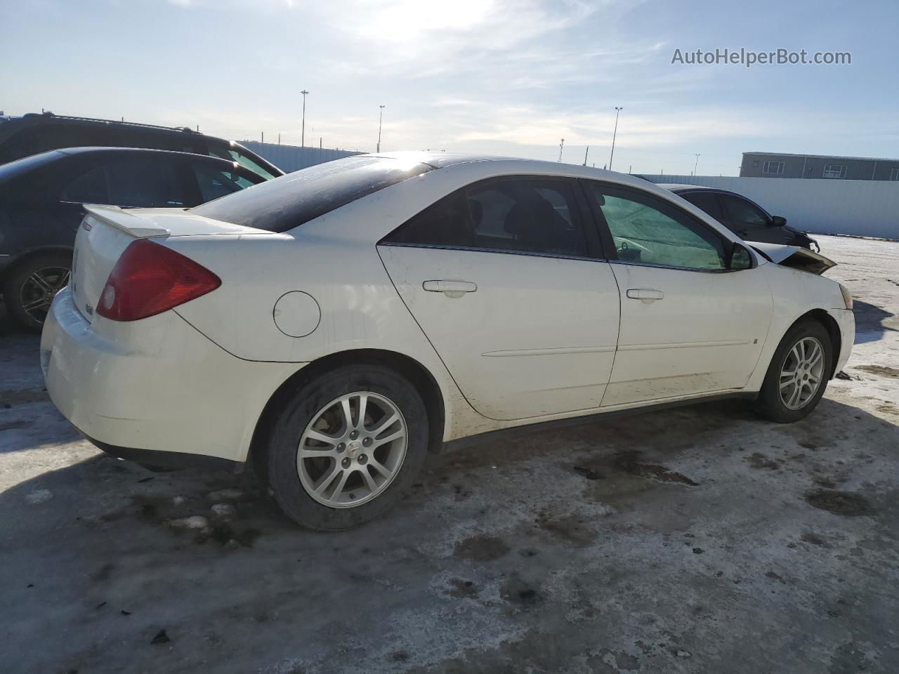 2006 Pontiac G6 Se1 White vin: 1G2ZG558X64238958