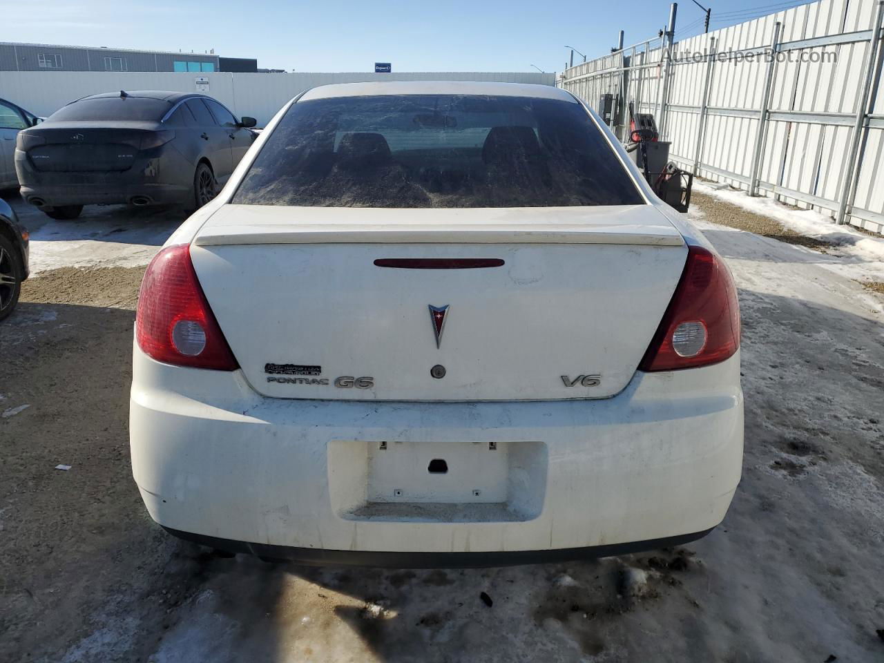 2006 Pontiac G6 Se1 White vin: 1G2ZG558X64238958