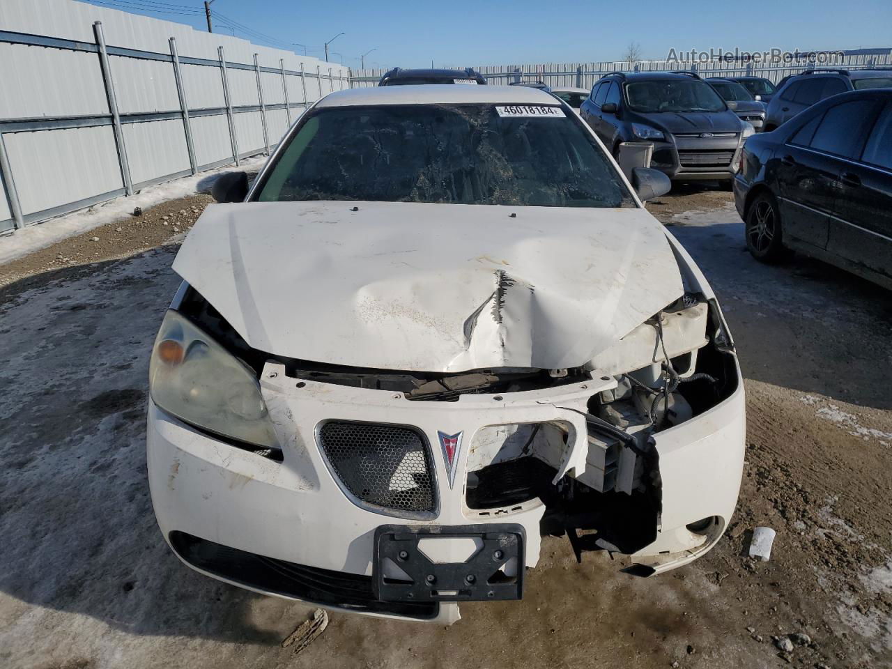 2006 Pontiac G6 Se1 White vin: 1G2ZG558X64238958