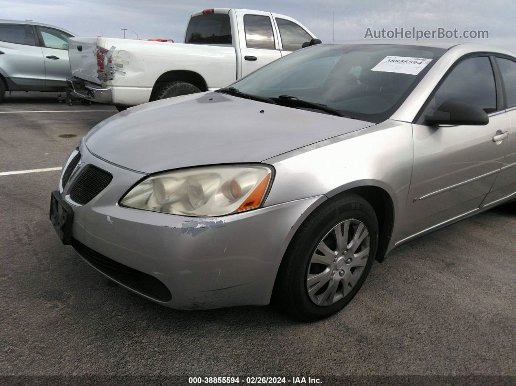 2006 Pontiac G6   Silver vin: 1G2ZG578564234541