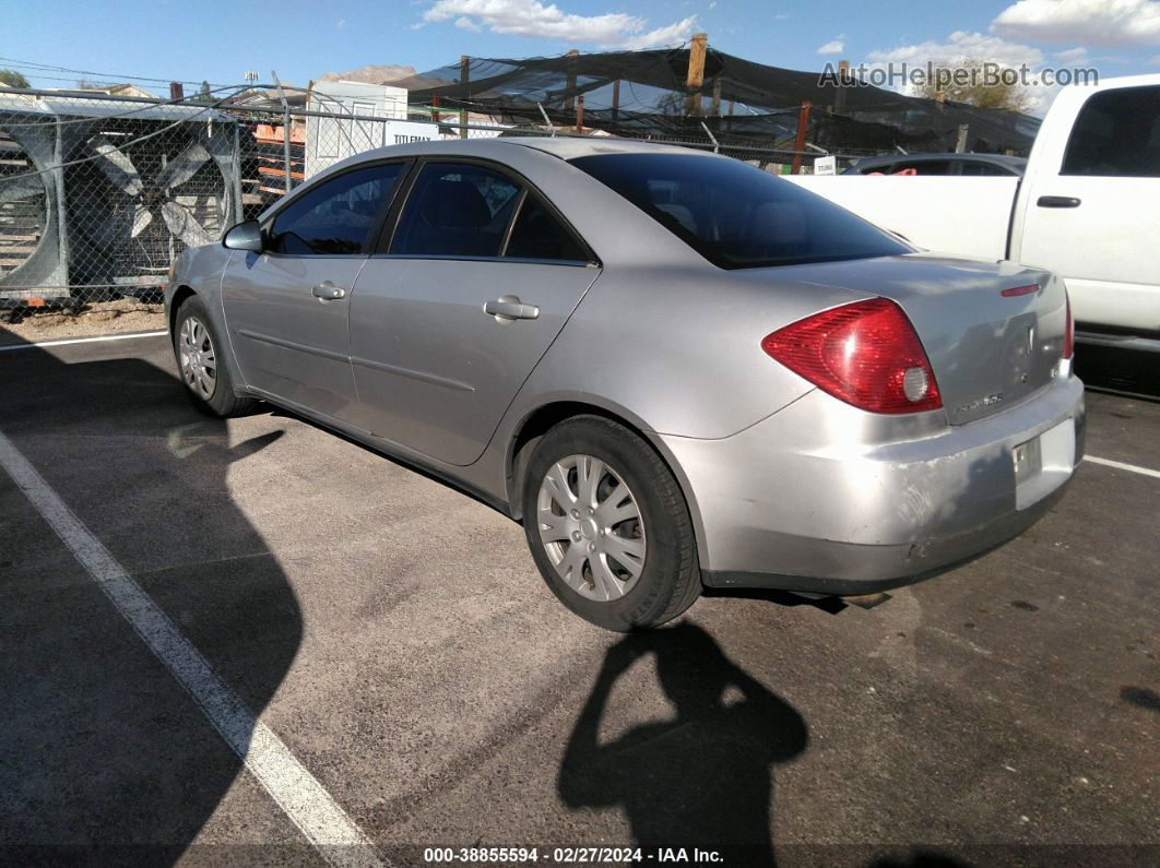 2006 Pontiac G6   Silver vin: 1G2ZG578564234541